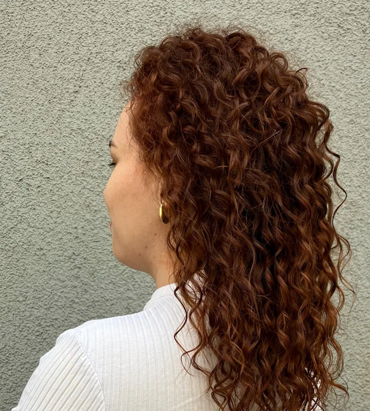 Copper Curls by Joshua at Renasanz Salon
