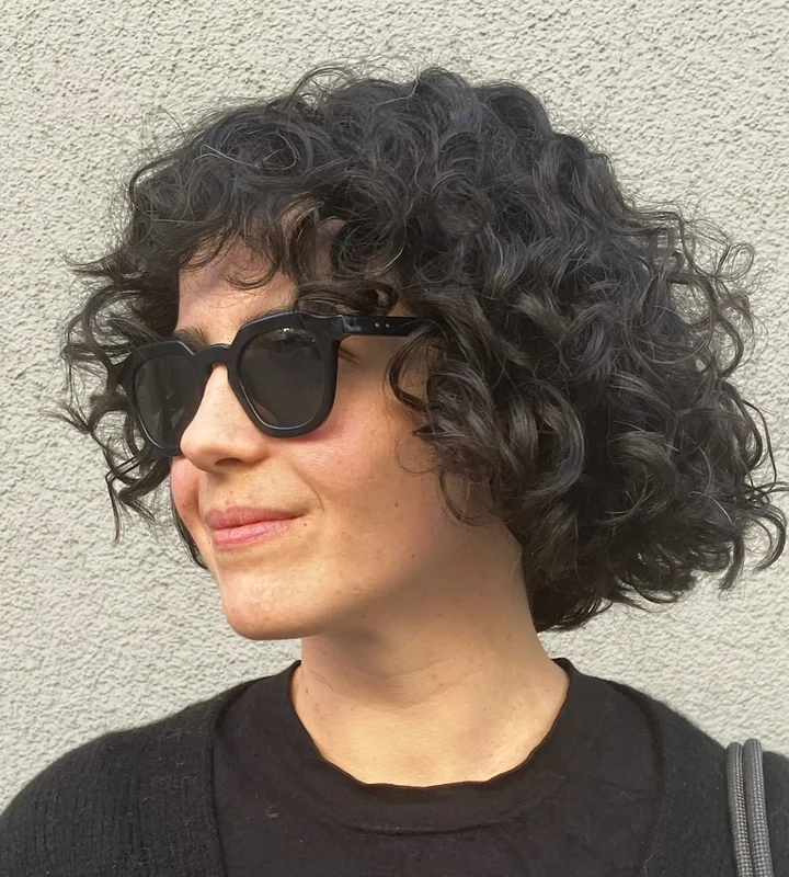 Curly Bob by Joshua at Renasanz Salon