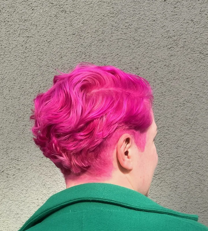 Vivid Pink by Joshua at Renasanz Salon