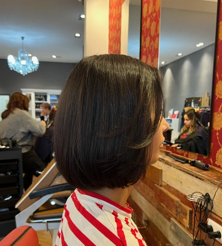 Sleek bob by Renato at Renasanz Salon